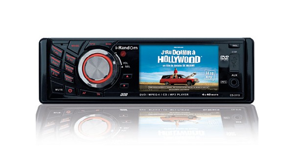 Un autoradio multimédia avec caméra de recul