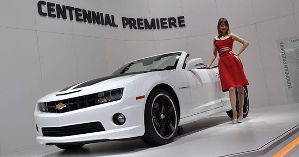 Chevrolet Camaro cabriolet : en vedette au salon du Cabriolet, Coupé et SUV
