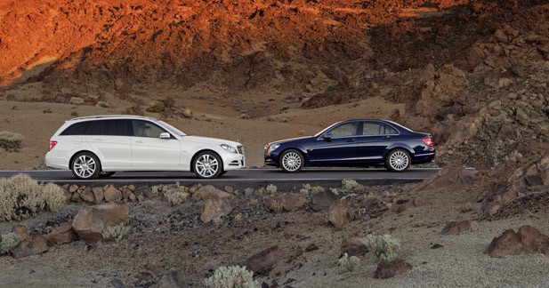Mercedes Classe C restylée : commandes ouvertes