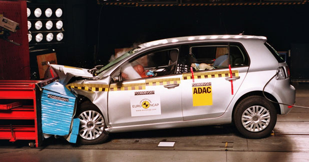 La VW Golf VI décroche les 5 étoiles EuroNCAP