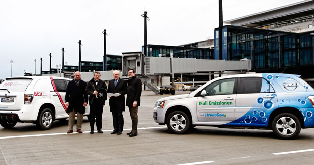 L'Opel Hydrogen4 entre en service aux aéroports de Berlin