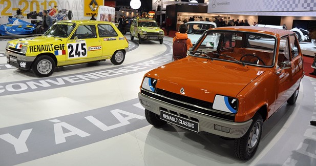 Renault célèbre 3 anniversaires à Rétromobile