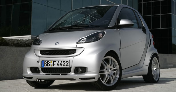 La smart fortwo Brabus 2009 à Montréal