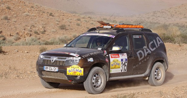 Le Dacia Duster s'impose au Rallye Aïcha des Gazelles