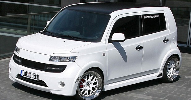 Daihatsu Materia Inden Design : cube glacé