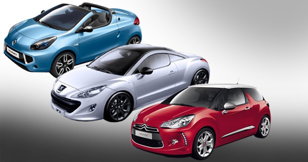 Renault Wind, Peugeot RCZ, Citroën DS3 : le renouveau tricolore !