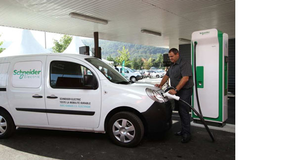Une plateforme d'essai à Grenoble pour la recharge ultra rapide