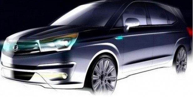 Ssangyong Rodius : premières images de la prochaine génération