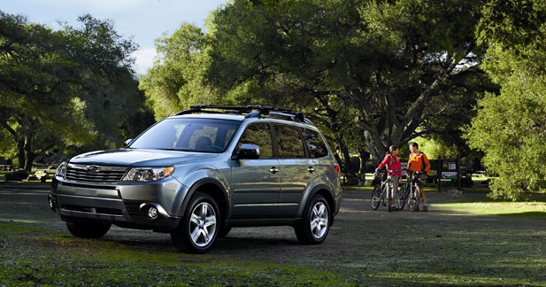 Le Subaru Forester particulièrement sûr lors d'un capotage