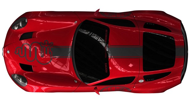 Première image de l'Alfa Roméo Zagato TZ3 Corsa