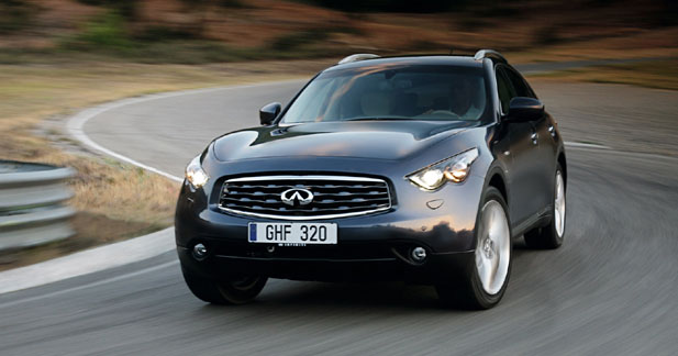 Infiniti FX30d : à partir de 57 250 euros