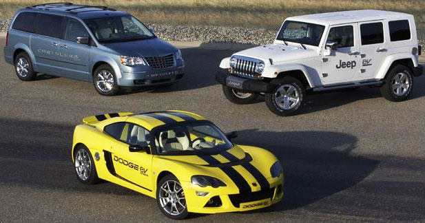 Salon de Los Angeles : Chrysler présente ses véhicules électriques
