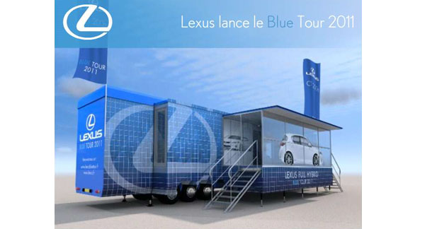 Une tournée Blue Tour pour faire découvrir la CT 200h