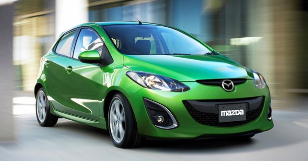 La nouvelle Mazda2 2011 au salon de Los Angeles