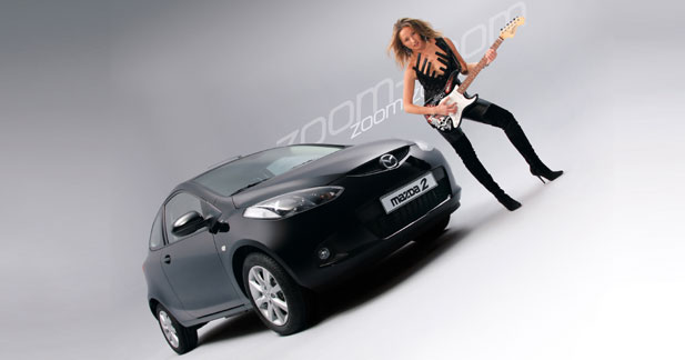 Mazda et Ouï FM lancent une Mazda2 très rock !