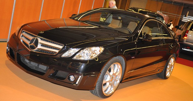 La Mercedes Classe E Coupé Brabus à Paris