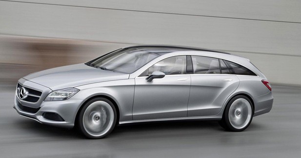Mercedes CLS Shooting Break Concept : la CLS poursuit son effeuillage