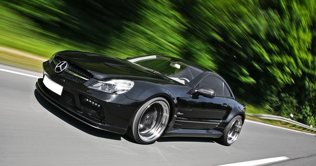 Mercedes SL63 AMG Black Saphir : A la Prévert…