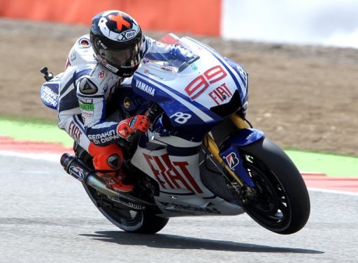 Moto GP: Lorenzo (Yamaha) avec la manière