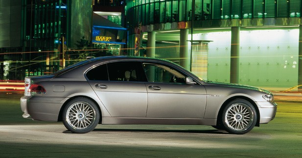 Nouvelle boîte de vitesses pour la BMW 760i