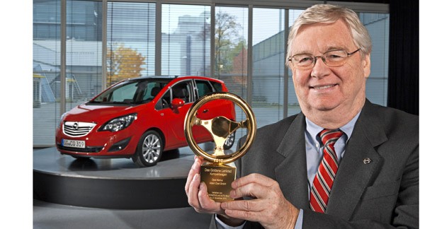 Le Volant d'Or pour l'Opel Meriva