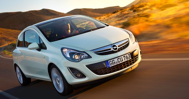 Opel Corsa restylée : appel de fard