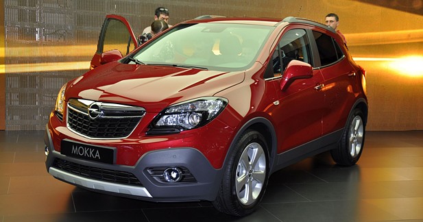 Opel Mokka: baby Antara en approche