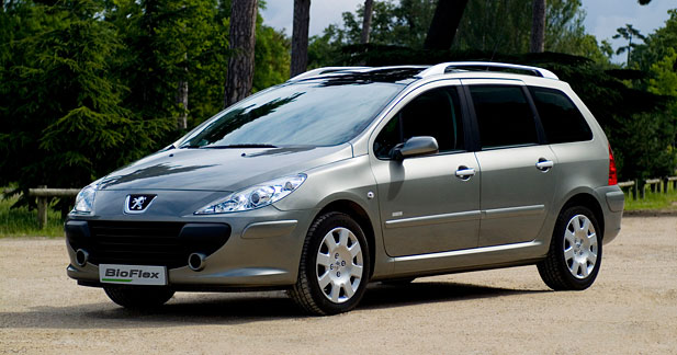Des Peugeot 307 BioFlex en septembre