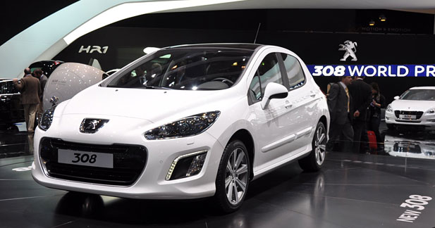 Peugeot 308 restylée : la Gueule du Lion