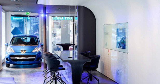 Peugeot City : des mini-concessions pour les centres-villes
