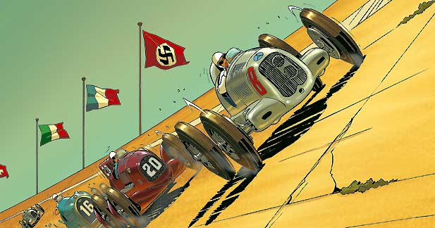 Plongez dans l'histoire de la course automobile avec la bande dessinée Grand Prix