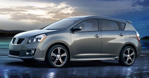 Pontiac Vibe : nouveau look