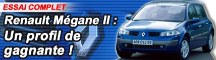 Renault Mégane 2 : profil de gagnante