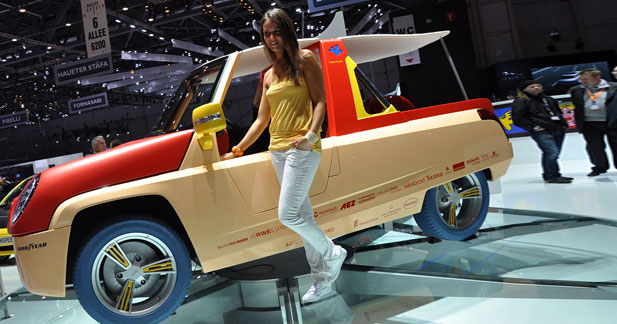 Rinspeed Bamboo concept : Coup de Bamboo !