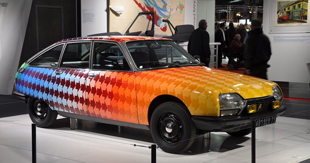 Citroën met l'art à l'honneur à Rétromobile
