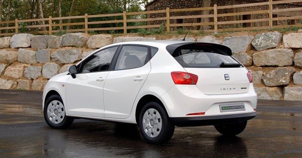 Seat Ibiza Ecomotive : Economies logiques