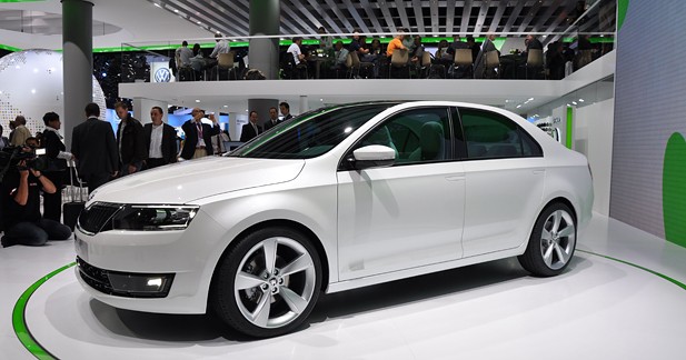 Skoda Mission L Concept : Sans fioritures
