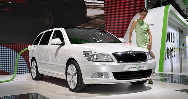 Skoda Octavia Green E Line, le break électrisé