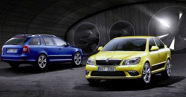 Skoda Octavia RS et Scout restylées : Elles font les yeux doux