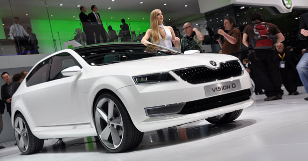 Skoda Vision D Concept : Pousser des ailes !