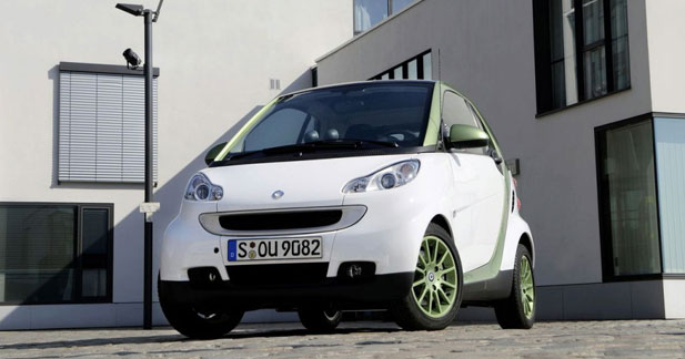 Smart Fortwo ED : mademoiselle 220 Volts
