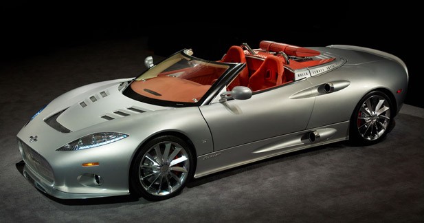 Spyker C8 Aileron Spyder : discrète exubérante