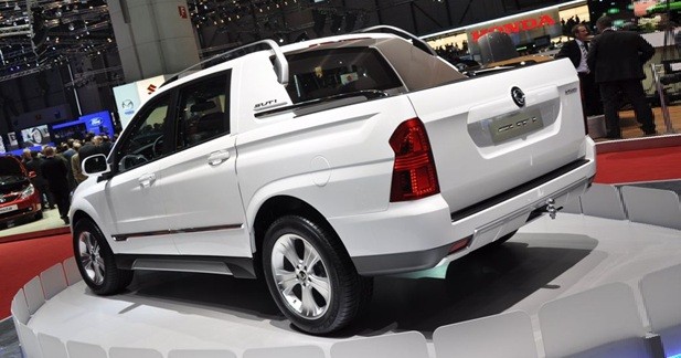 SsangYong SUT 1 Concept : Retour au classicisme...