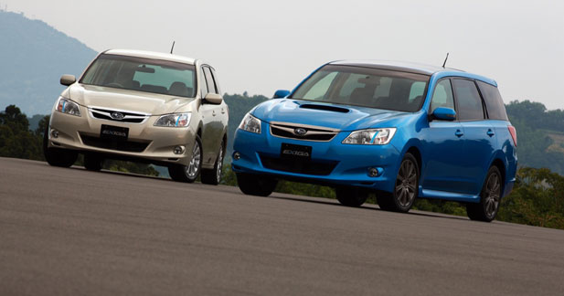 Subaru Exiga : break entre deux chaises