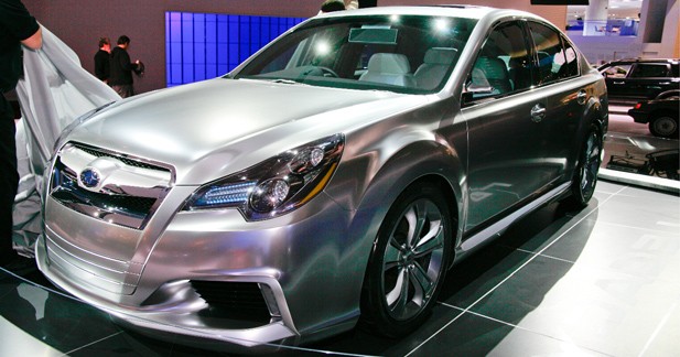 Subaru Legacy Concept : la prochaine Legacy en pointillés