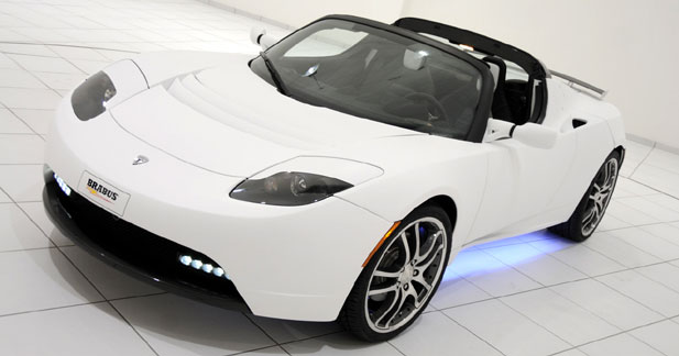Tesla Roadster Brabus : bruyant éclair