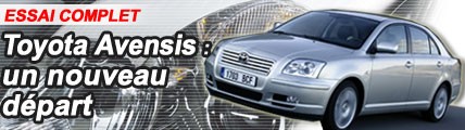Toyota Avensis : un nouveau départ