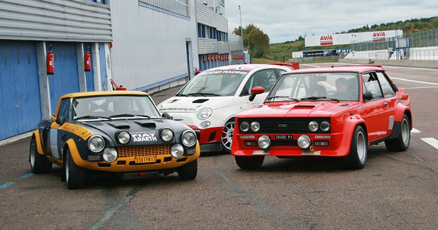 Au volant des Abarth d’hier et d’aujourd’hui 