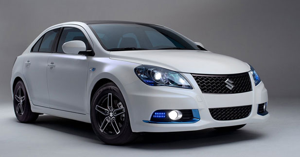 Kizashi EcoCharge : un concept hybride chez Suzuki