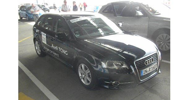 Première sortie pour l'Audi A3 TCNG à Berlin